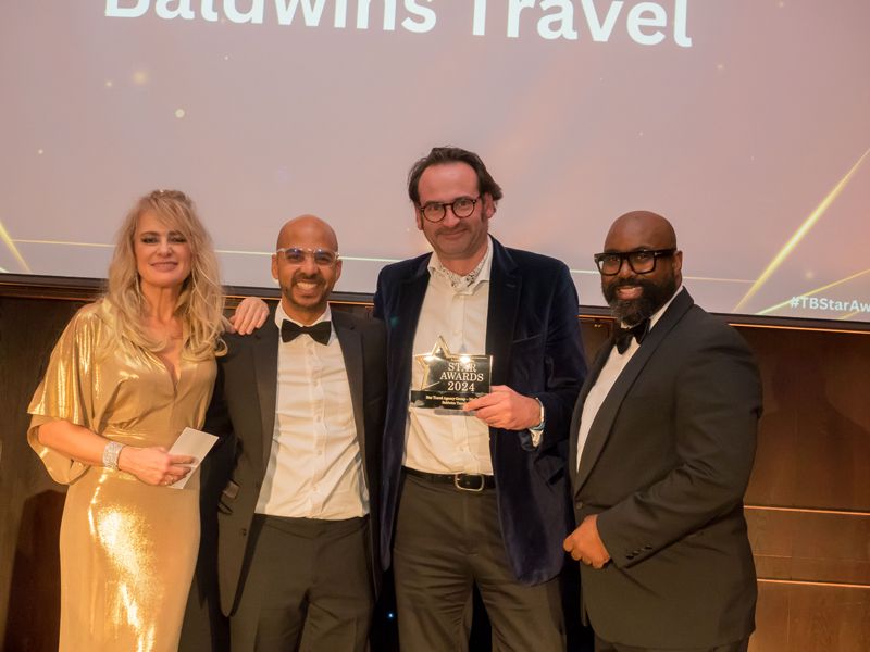 Baldwins Travel Shines at the Star Travel Agency Awards 2024, Taking Home Medium Category Prize