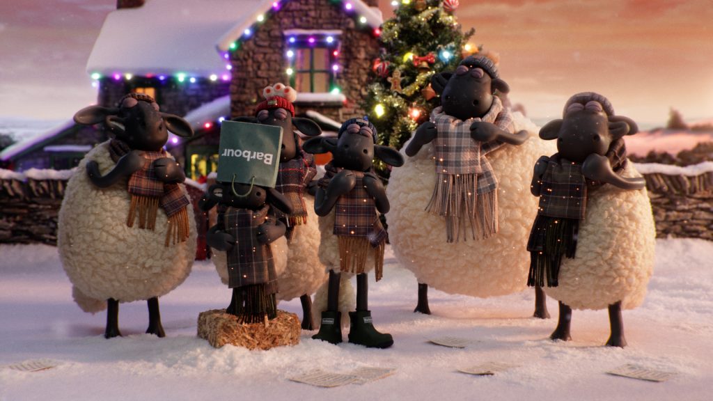 Barbour's 2024 Christmas Ad with Shaun the Sheep Financial News