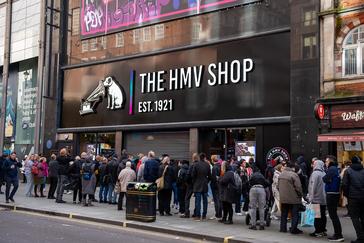 HMV Introduces Literature Section at Oxford Street Store